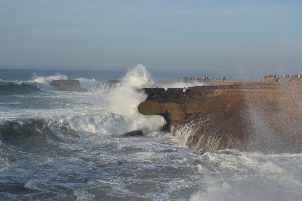 Big waves in Rabat