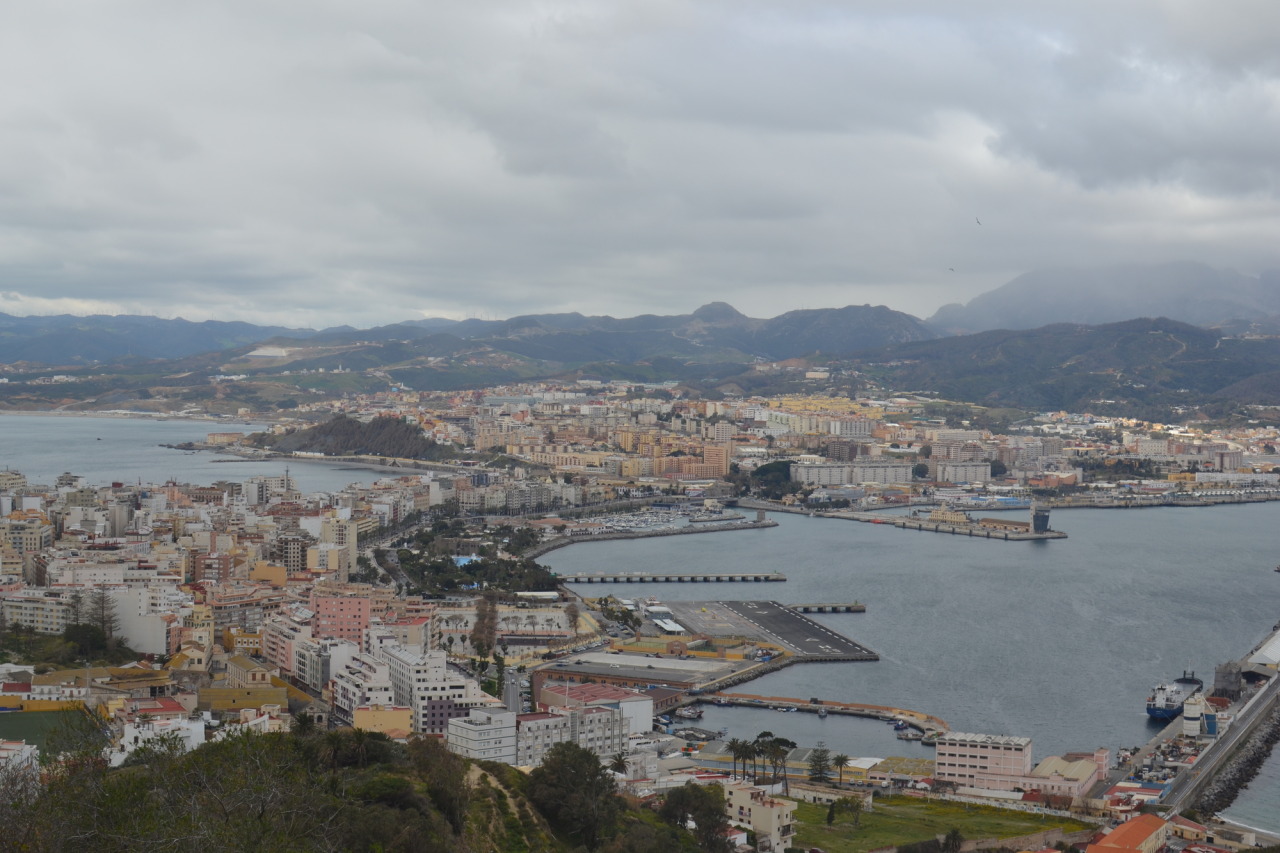 Ceuta from Monte Hacho